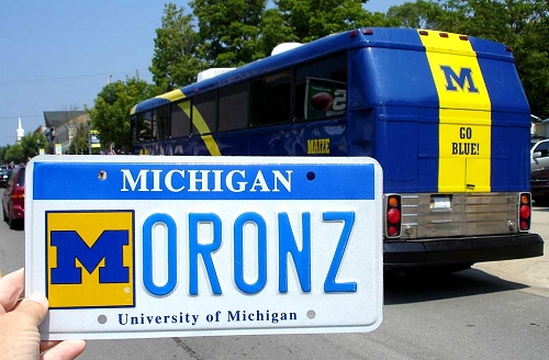 michigan front license plates